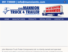 Tablet Screenshot of mannionttc.com